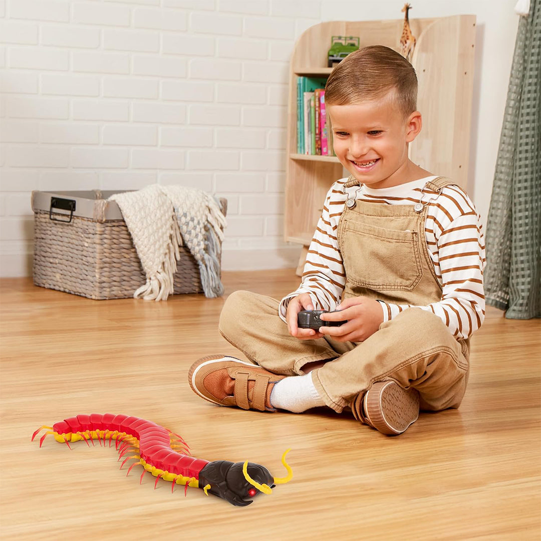 RC Centipede Toy for Kids: Giant Scolopendra with LED Eyes
