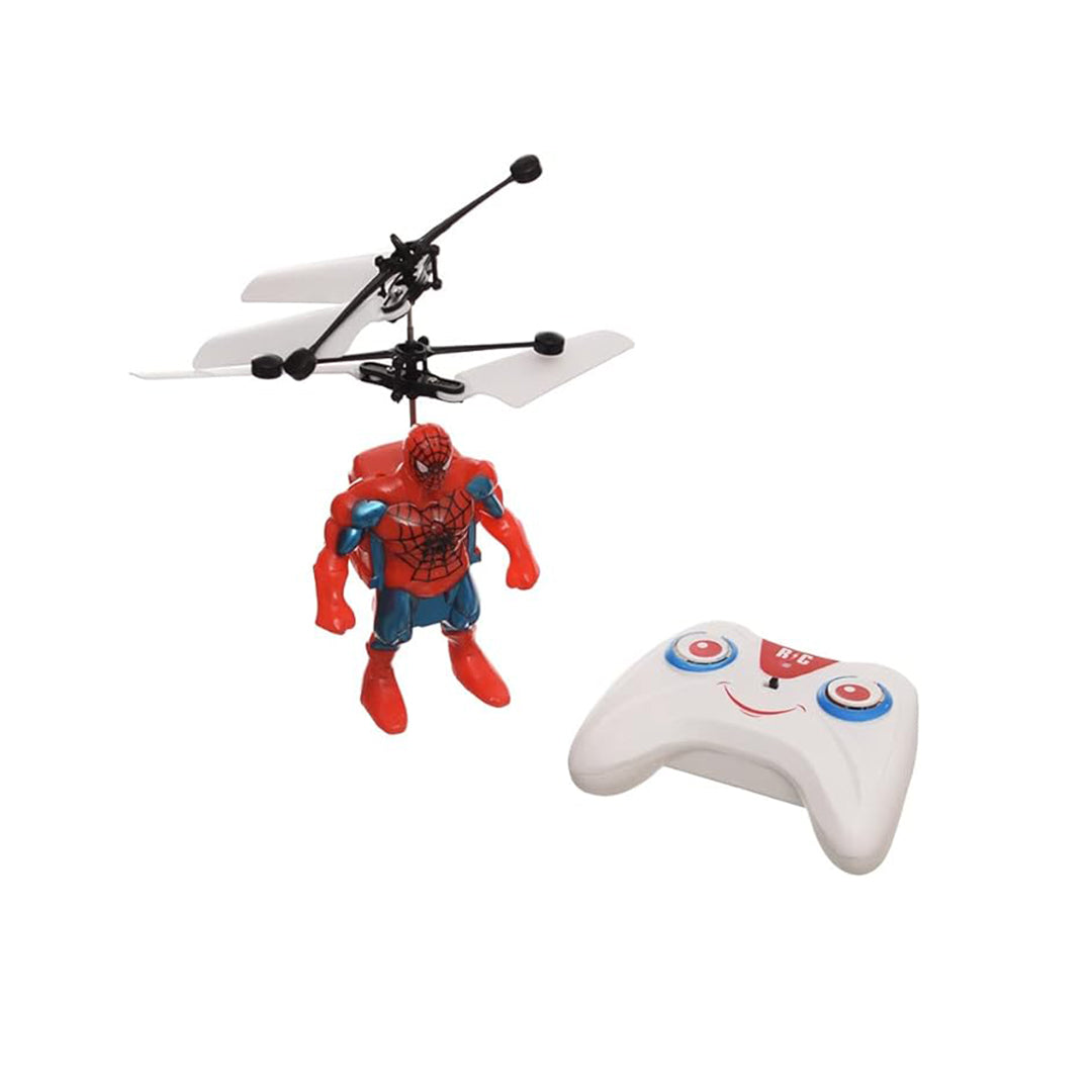 Spider Man Remote RC Spider-Man Sensory Flying Helicopter Toy | Remote Control Helicopter ...