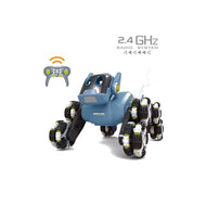 RC Stunt Mechanical Dog Toy Car - 8 Wheel Robot Dog with Remote Control for Kids