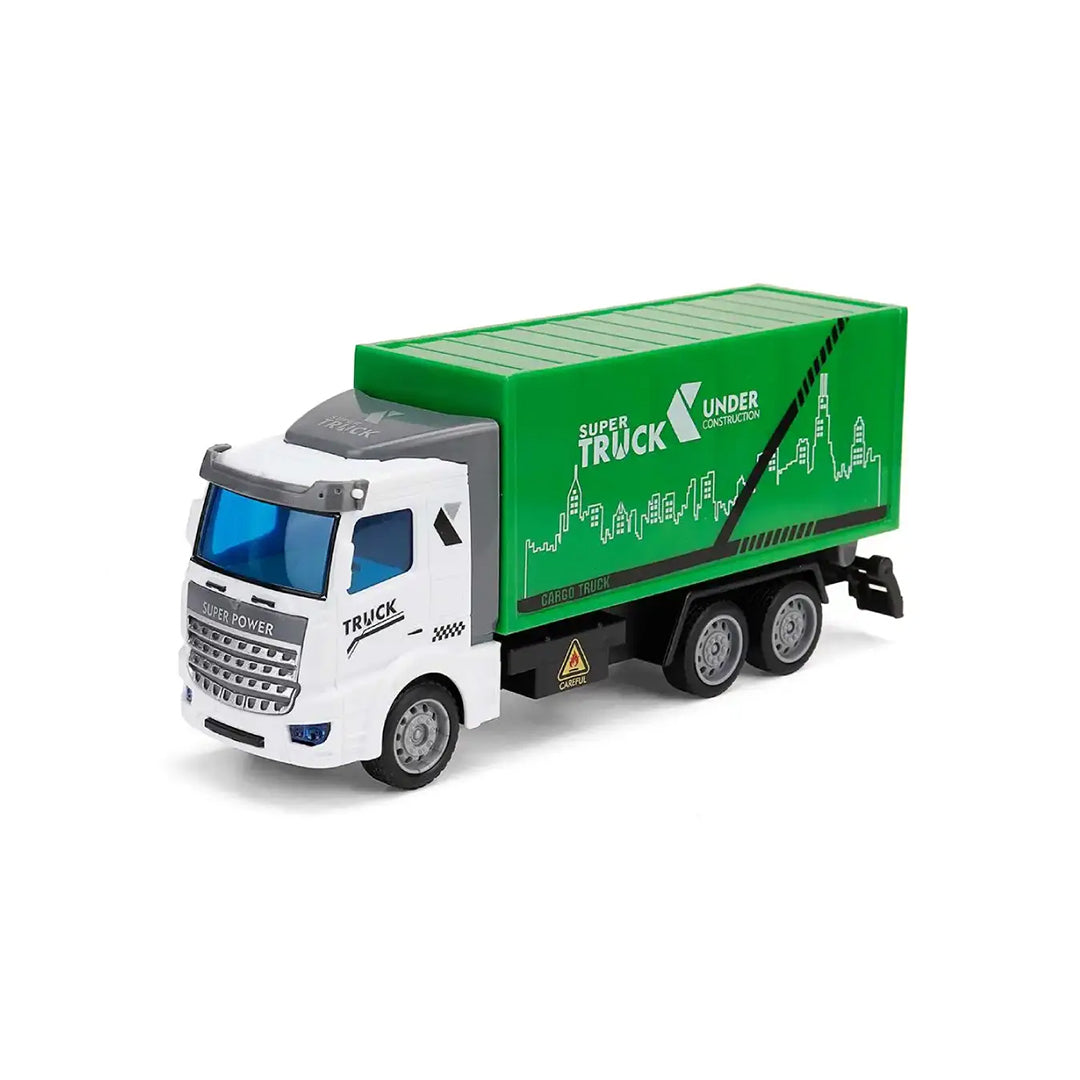 1:20 Scale RC Windup City Truck - Container Cargo Vehicle Toy for Kids