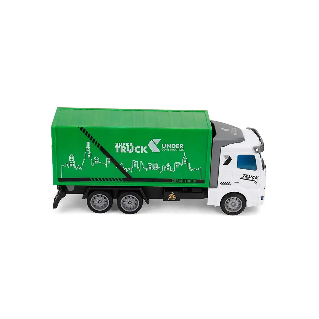 Close-up of the realistic details on the RC Windup City Truck