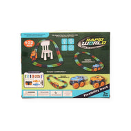 Rapid World Show My Stunts Dino Car Playset - Dinosaur Car Toys for Kids