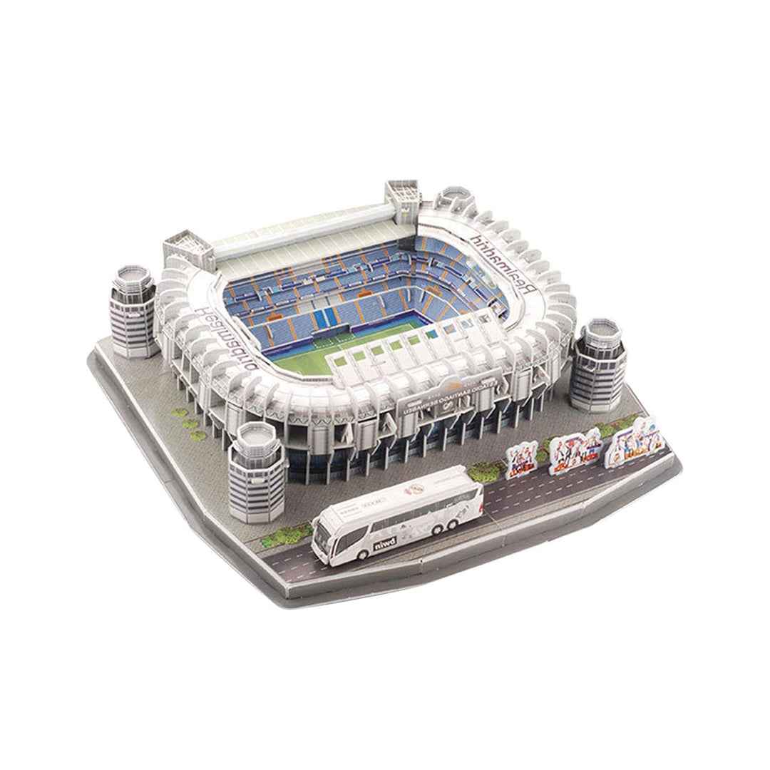 Real Madrid Stadium 3D Puzzle: Santiago Bernabeu Model Kit for Fans