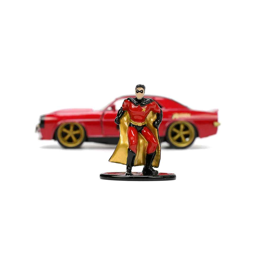 Robin Chevy Camaro Diecast: 1969 1:32 with Figure