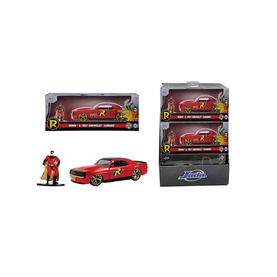 Robin Chevy Camaro Diecast: 1969 1:32 with Figure