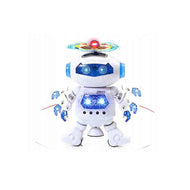 Dancing Robot Toy with 3D Lights and Music for Kids