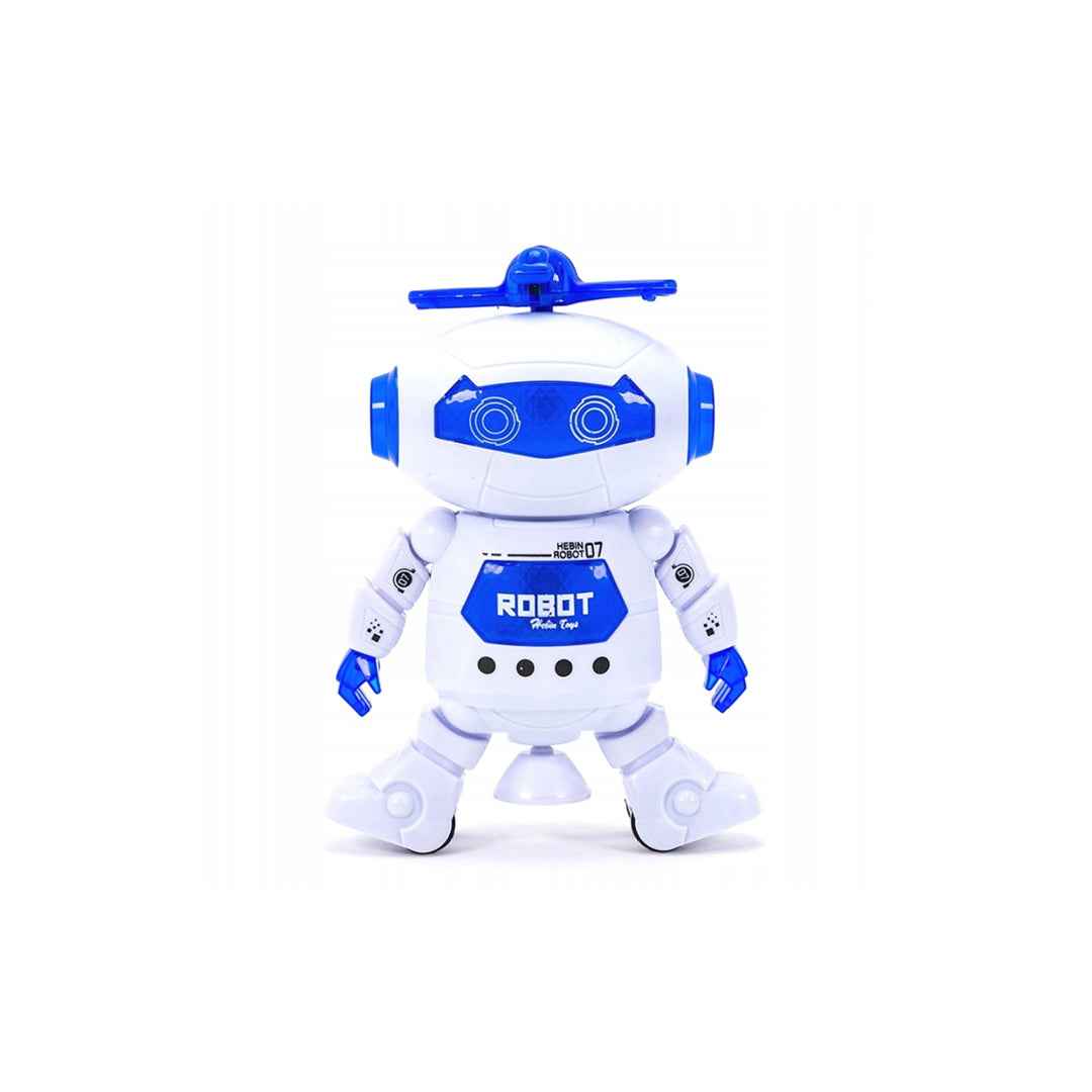 Dancing Robot Toy with 3D Lights and Music for Kids
