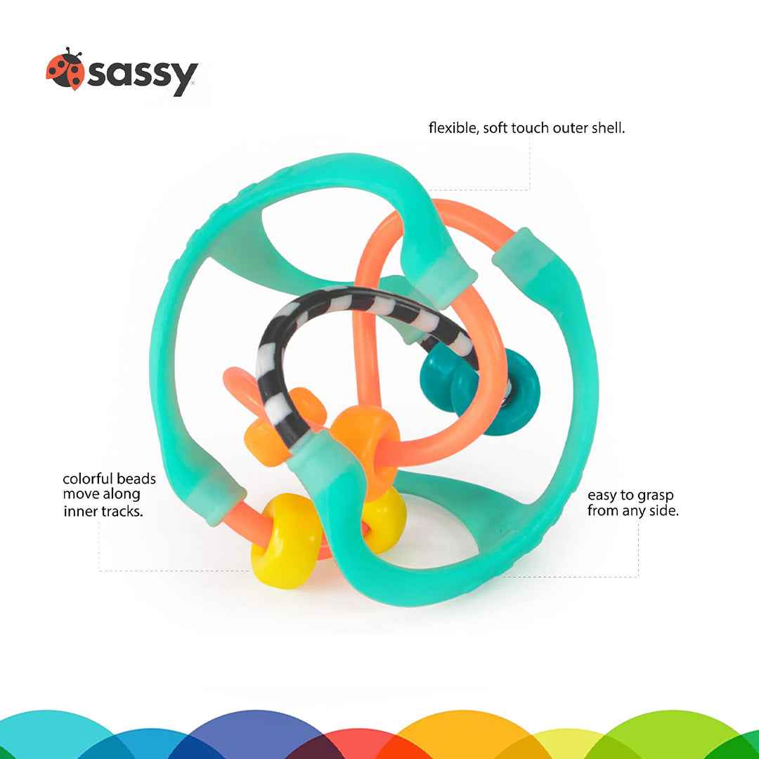 Sassy Busy Ball Sensory Toy