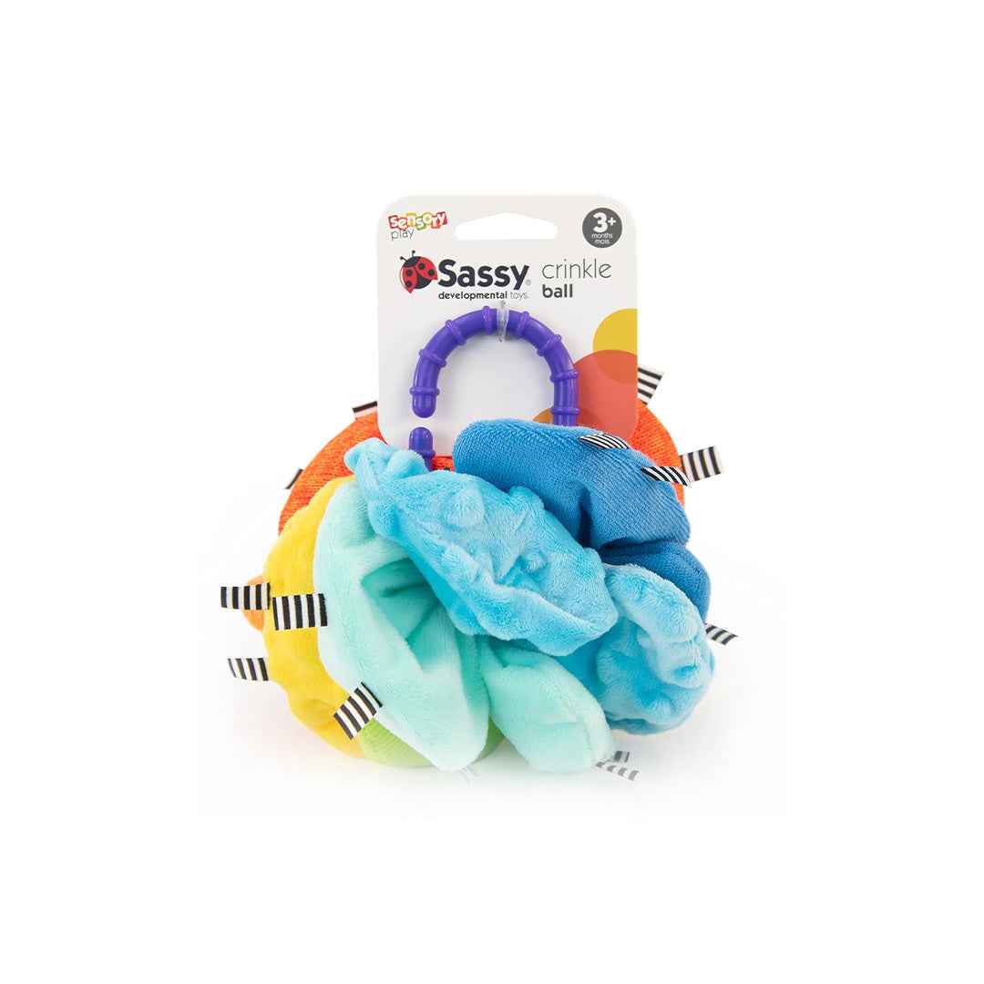 Sassy Crinkle Ball Sensory Toy