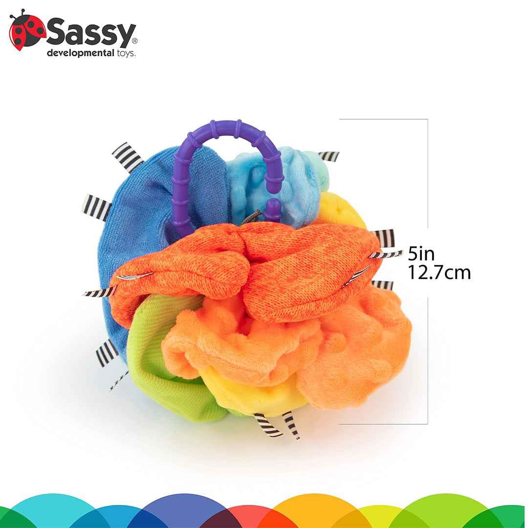 Sassy Crinkle Ball Sensory Toy