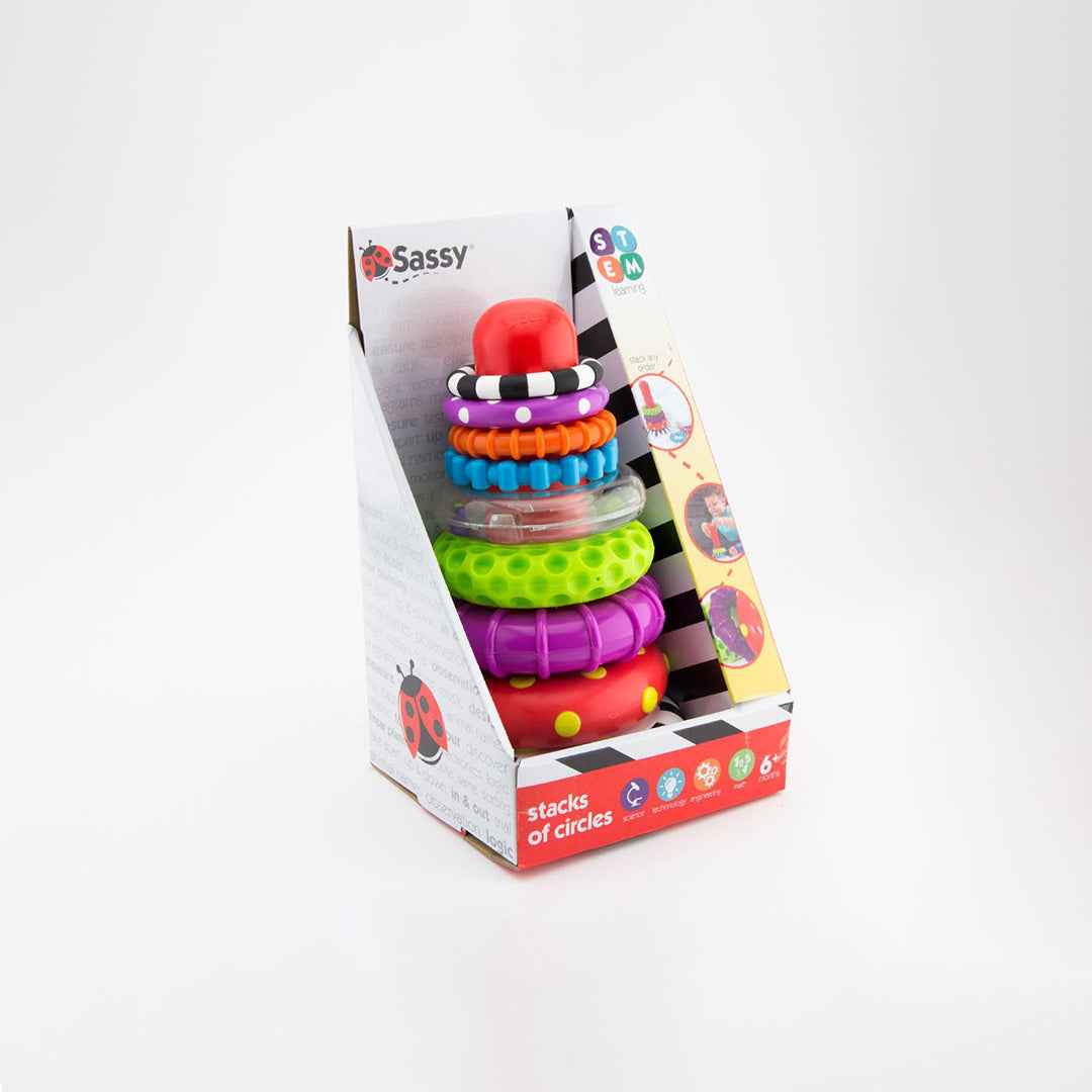 Sassy Stacks Of Circles Stacking Toy