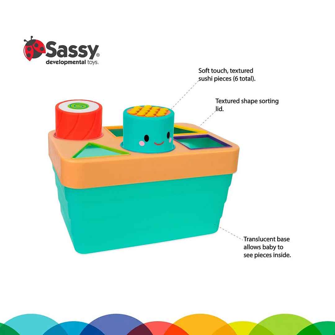 Sassy Sushi Sorter Shape & Color Toy