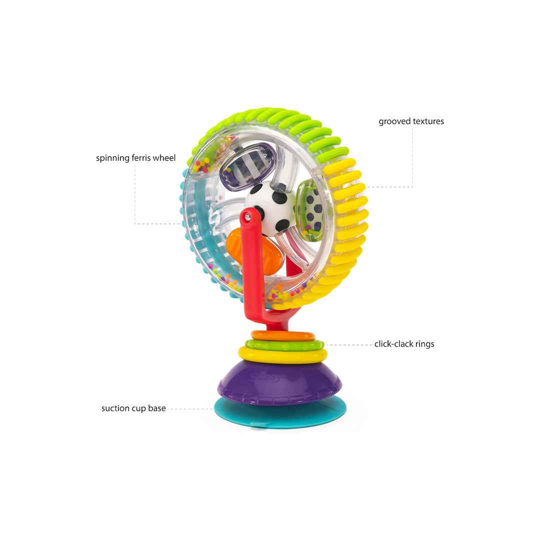 Sassy Wonder Wheel Suction Toy