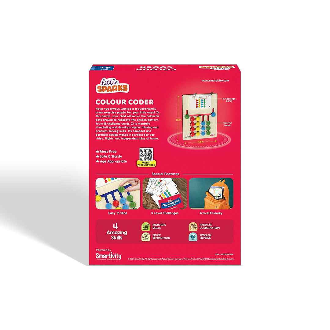 Smartivity Colour Coder | Cognitive Development Puzzle Toy