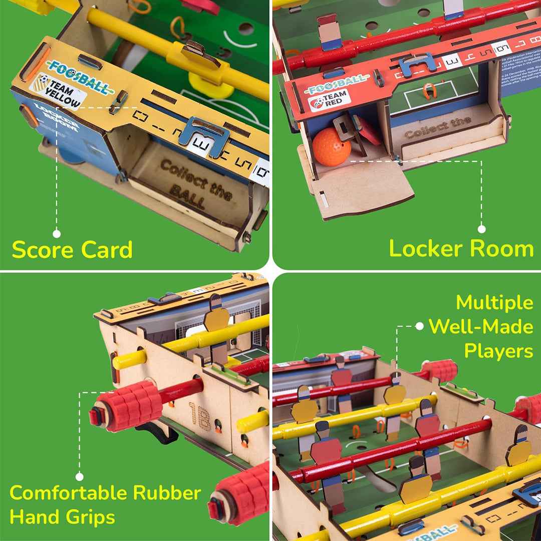 Smartivity DIY Foosball | Mini Soccer Table & STEM Kit