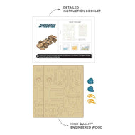Smartivity DIY Racing Car | 92-Piece STEM Building Kit