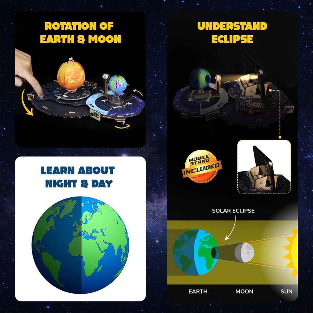 Smartivity Earth-Sun-Moon | DIY Space STEM Kit