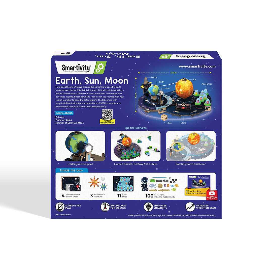 Smartivity Earth-Sun-Moon | DIY Space STEM Kit