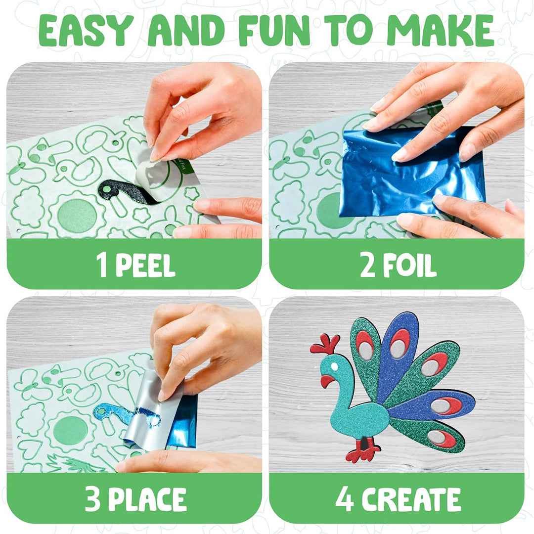 Smartivity Foil Magic | Animal Wisdom Tales Craft Kit