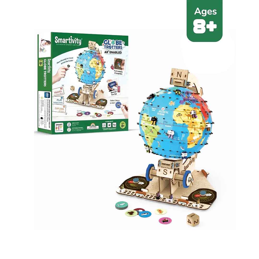 Smartivity Globe Trotters | DIY 3D Globe STEM Kit