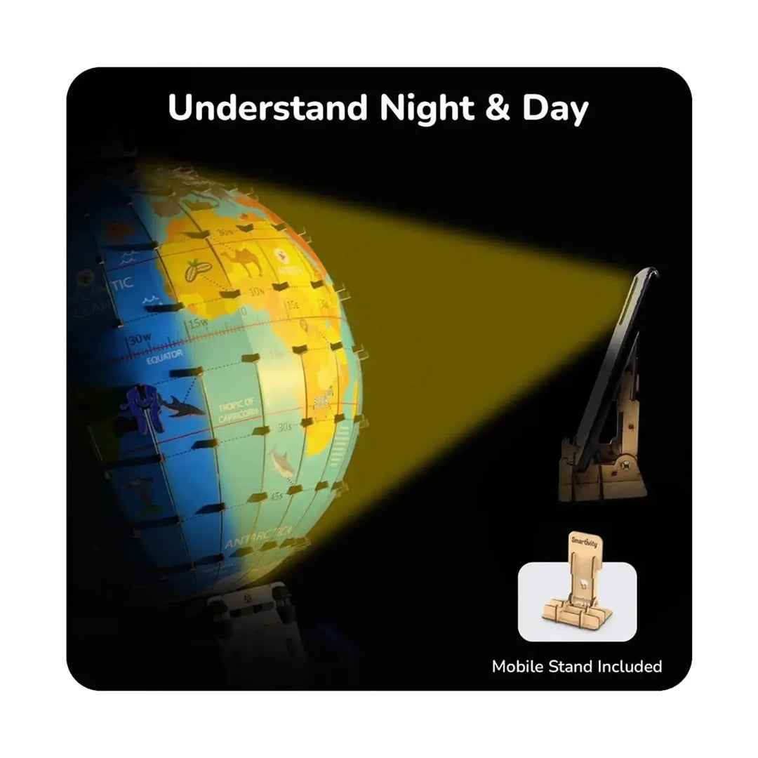 Smartivity Globe Trotters | DIY 3D Globe STEM Kit
