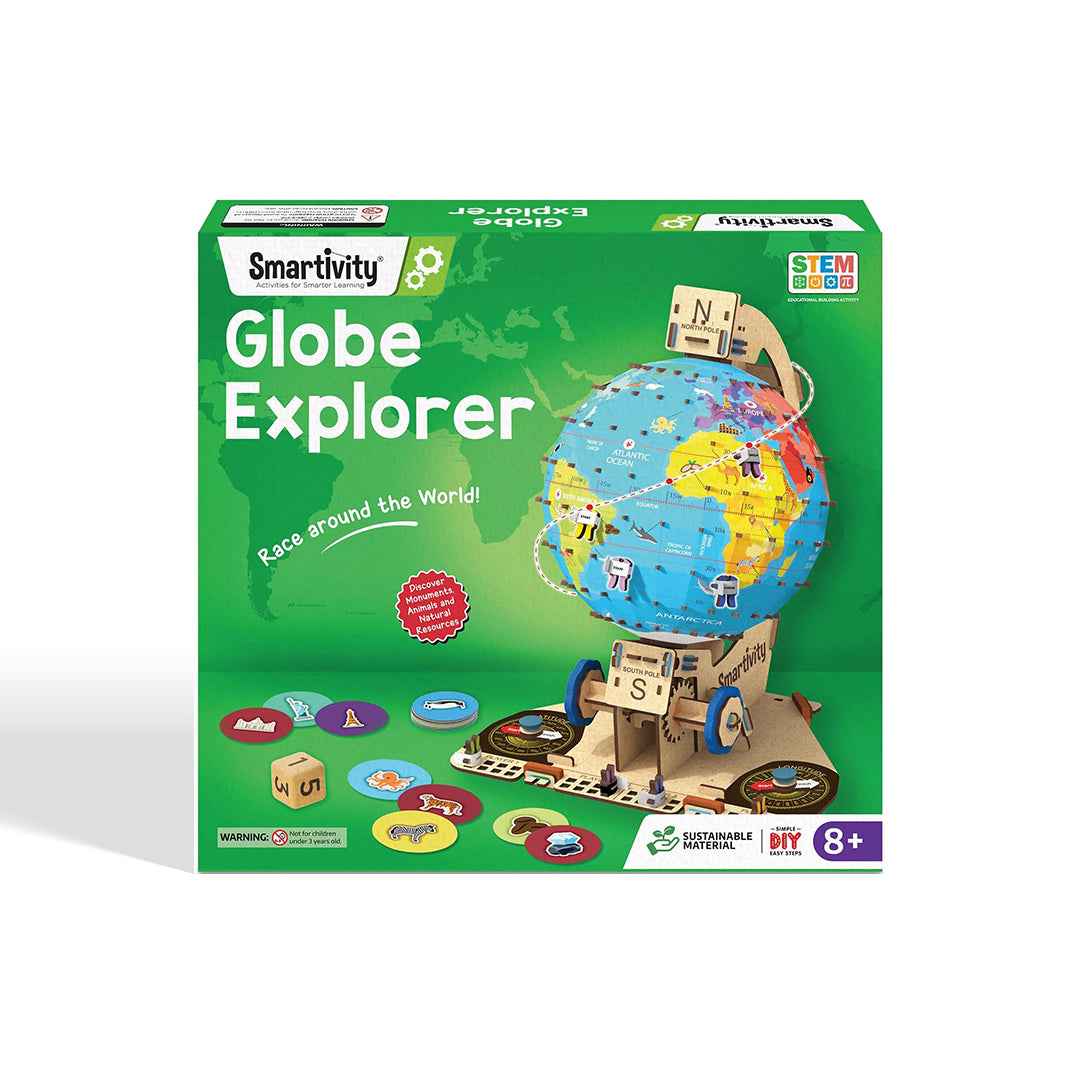 Smartivity Globe Trotters | DIY 3D Globe STEM Kit