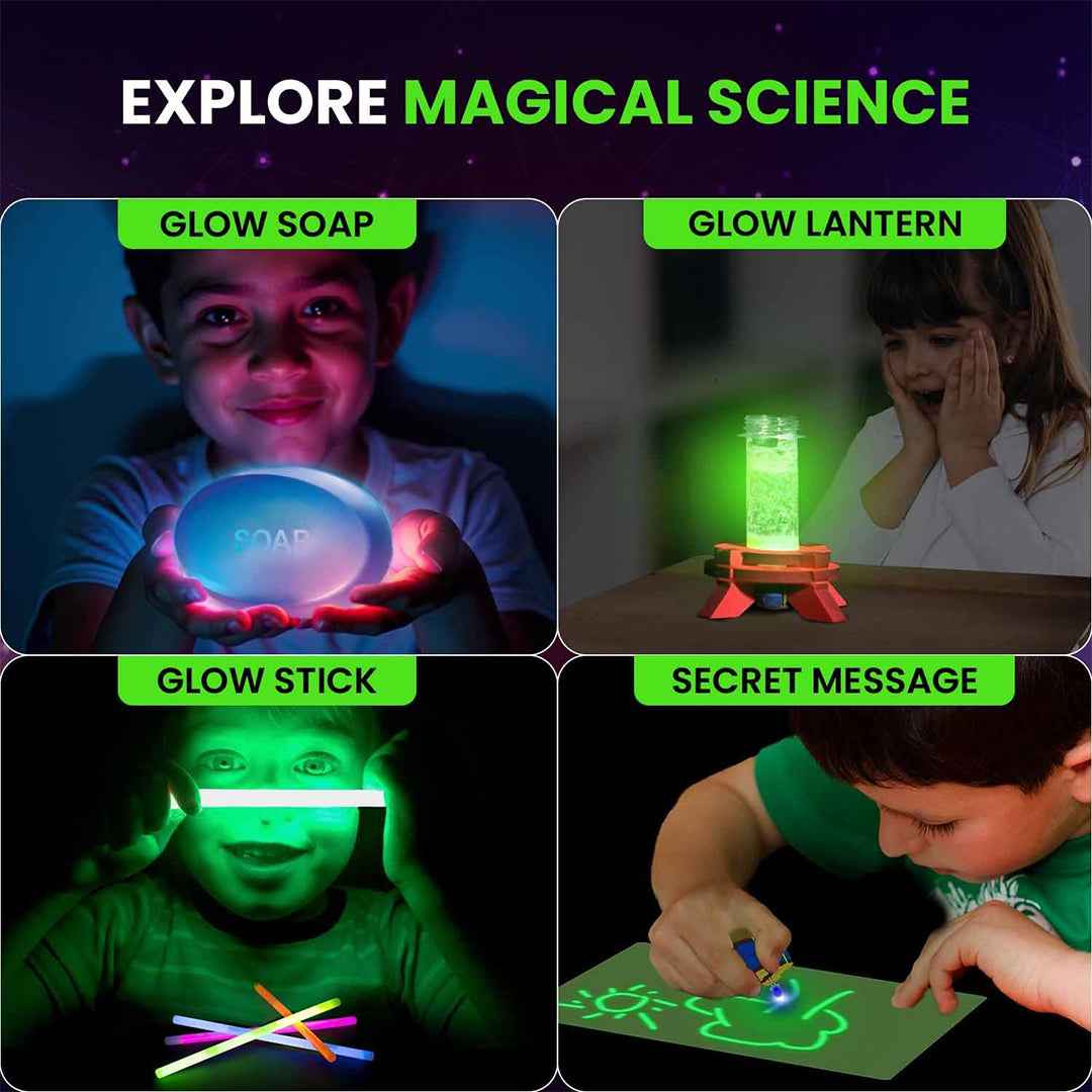 Smartivity Glow in The Dark Science Kit | 60+ Experiments