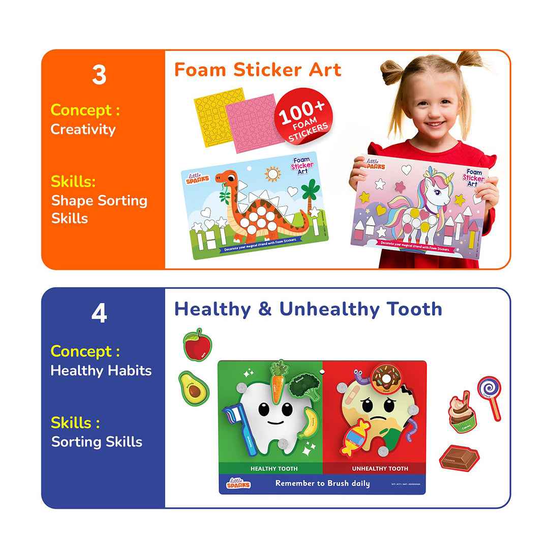 Smartivity Little Sparks | Montessori Activity Kit for Kids