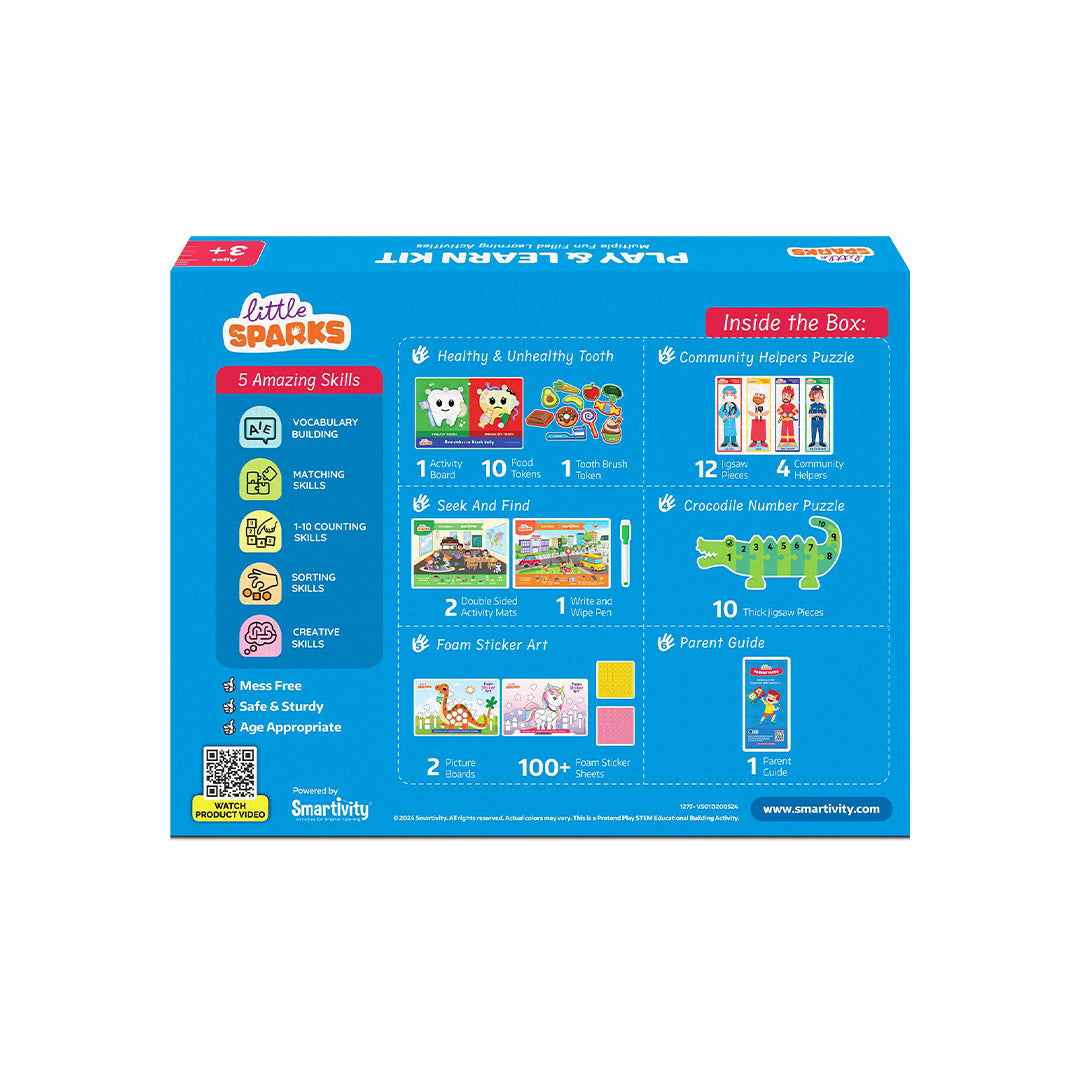 Smartivity Little Sparks | Montessori Activity Kit for Kids