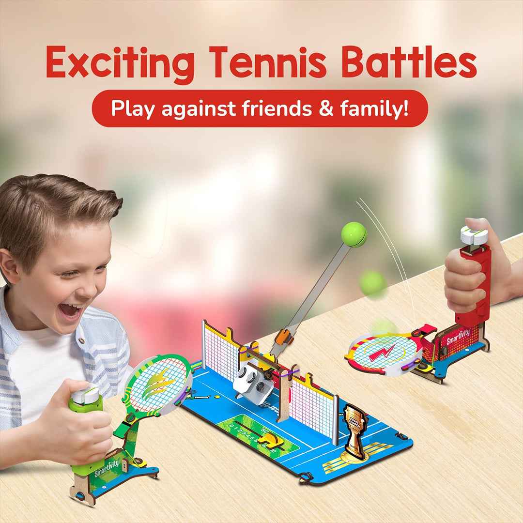Smartivity Tabletop Tennis & Pickleball | DIY STEM Game Kit