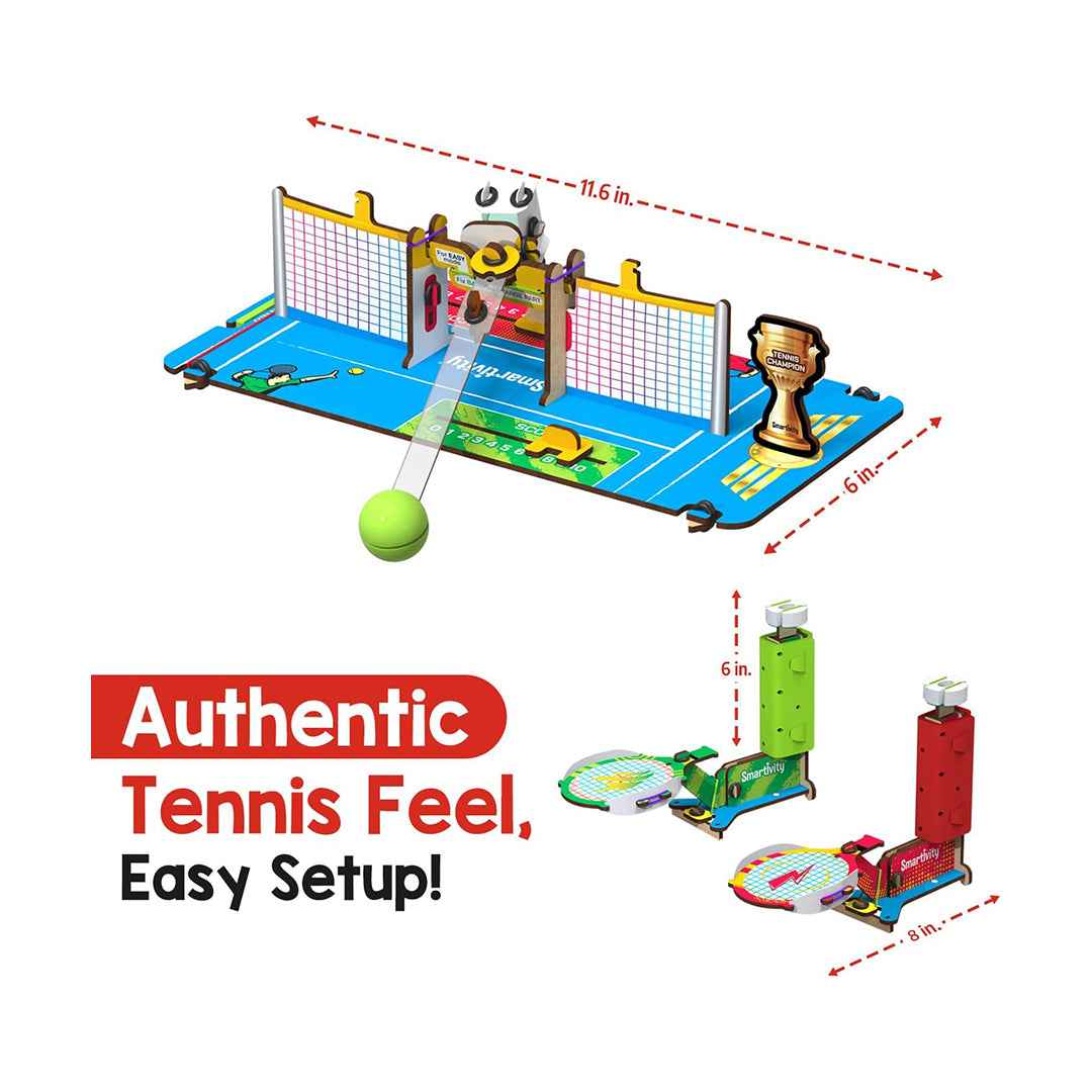 Smartivity Tabletop Tennis & Pickleball | DIY STEM Game Kit