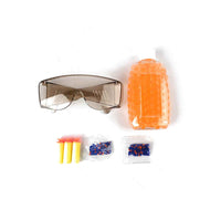 Soft Blaster & Crystal Target Toy for Kids - Shooting Game with Water Bombs