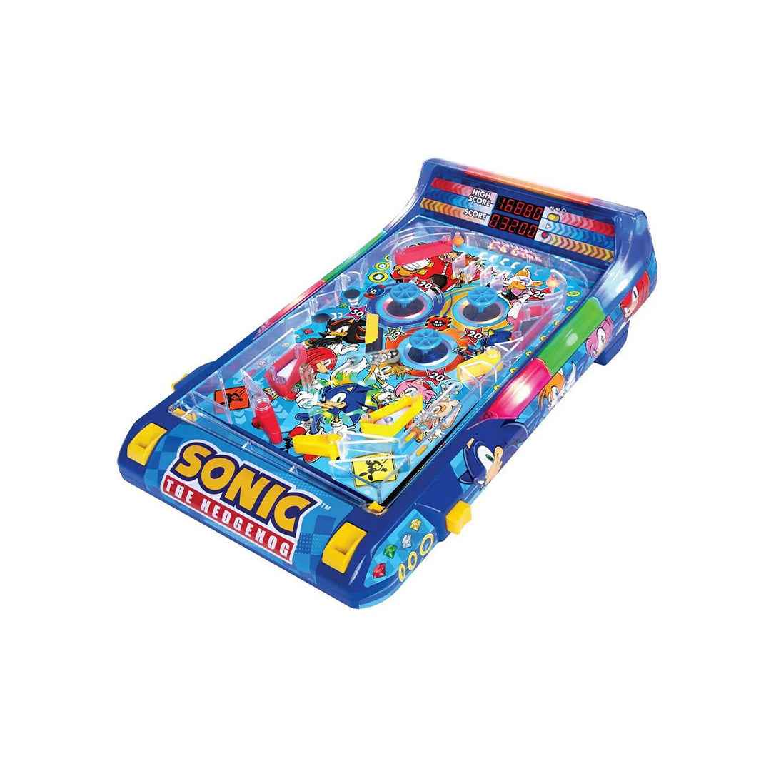 Sonic Arcade Pro Pinball Game | Compact Desktop Educational Toy for Kids