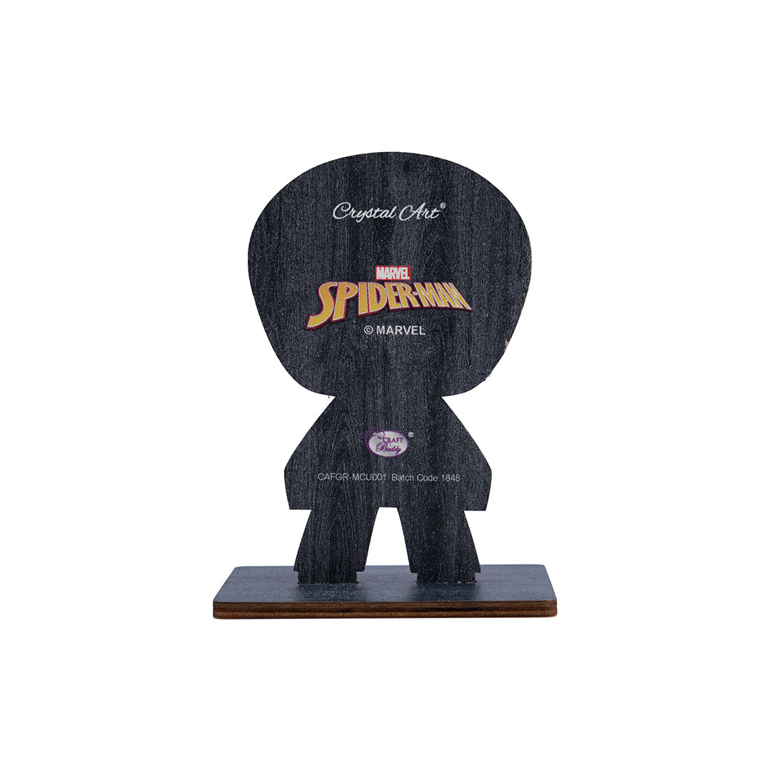 Spider-Man Crystal Art Buddy - Marvel Diamond Painting Craft Kit for Kids and Adults - Toyspry