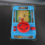 Children's Steering Wheel Electric Racing Game Machine | Parent-Child Interactive Gaming Table Toy