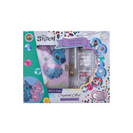 Stitch & Angel Crystal Art Secret Diary - Disney Lilo & Stitch Diamond Painting Diary with Lock and Key