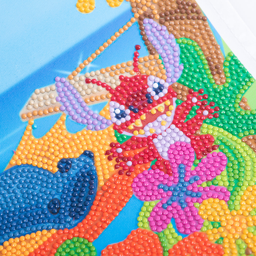 Stitch Crystal Art Scroll Kit - 35x45cm Disney Diamond Painting Wall Art - Toyspry