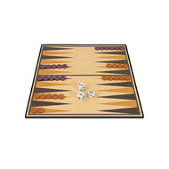 Ambassador Classic Games - Backgammon Set | Strategy Board Game