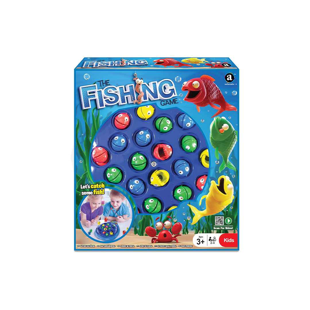 Ambassador The Fishing Game Set (26pc) | Educational Hand-Eye Coordination Toy - Toyspry