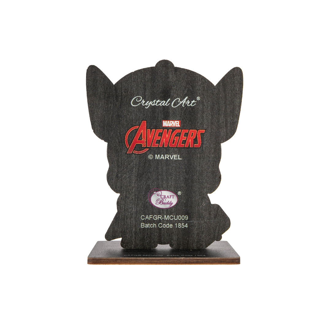 Thor Diamond Painting Kit - Marvel Crystal Art Buddy Craft Set