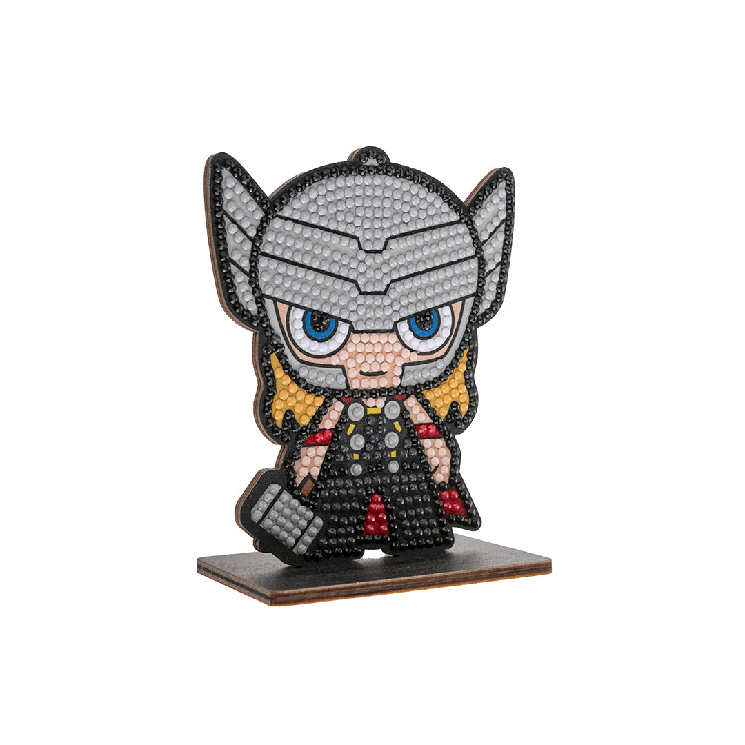 Thor Diamond Painting Kit - Marvel Crystal Art Buddy Craft Set