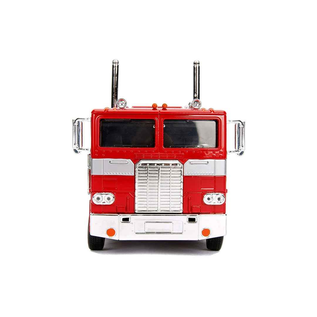 Transformers G1 Optimus Prime Diecast Truck: 1:24 Robot Replica