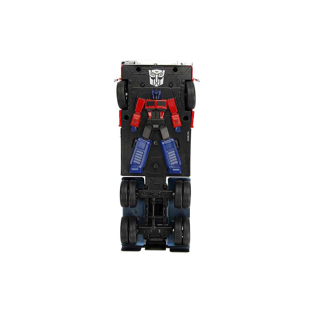 Transformers G1 Optimus Prime Diecast Truck: 1:24 Robot Replica
