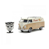 Transformers Wheeljack VW Bus Diecast 1:24 with Coin
