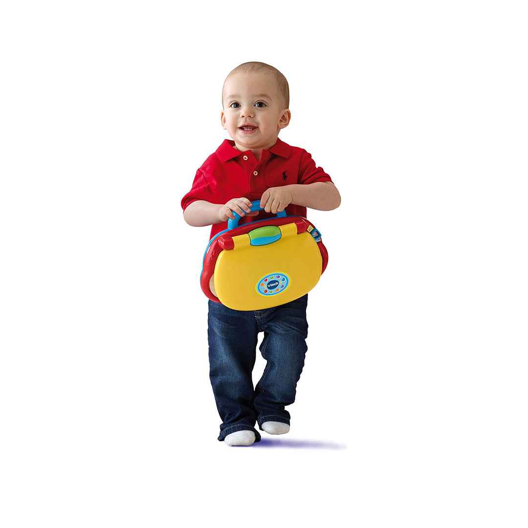 VTech Brilliant Baby Laptop | Educational Baby Laptop Toy | Learning Animals, Shapes, Colors & ABCs | Boosts Motor Skills