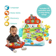 VTech Kick & Score Playgym – Multi-Stage Baby Play Mat & Infant Activity Gym | Toddler Soccer Goal for Motor Skills & Learning