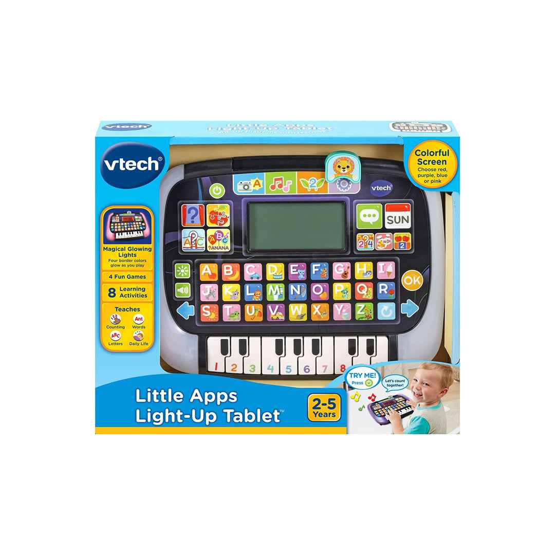 VTech Little Apps Light-Up Tablet | Interactive Learning Toy for Toddlers