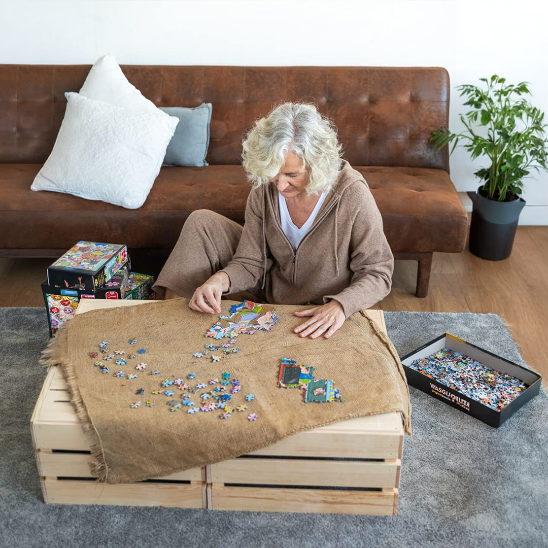 Activity toys featuring high-quality Wasgij Original 1000 piece puzzle.
