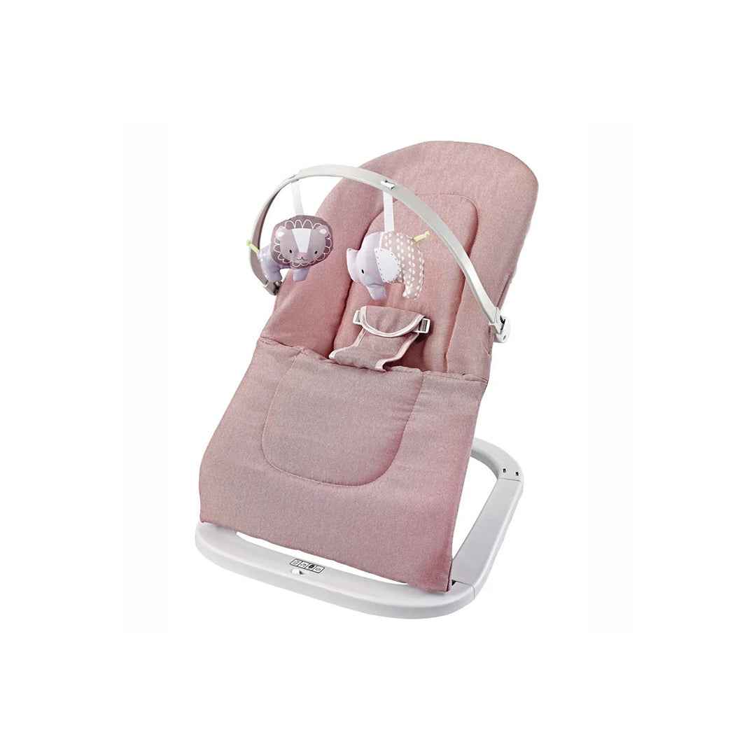 Winston Baby Bouncer - Pink - Musical & Vibrating Baby Bouncer