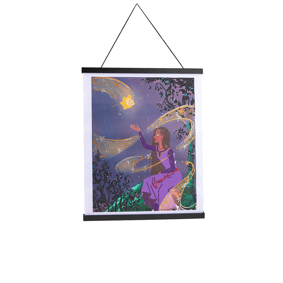 Wish Crystal Art Scroll Kit - 35x45cm Disney Diamond Painting Wall Art